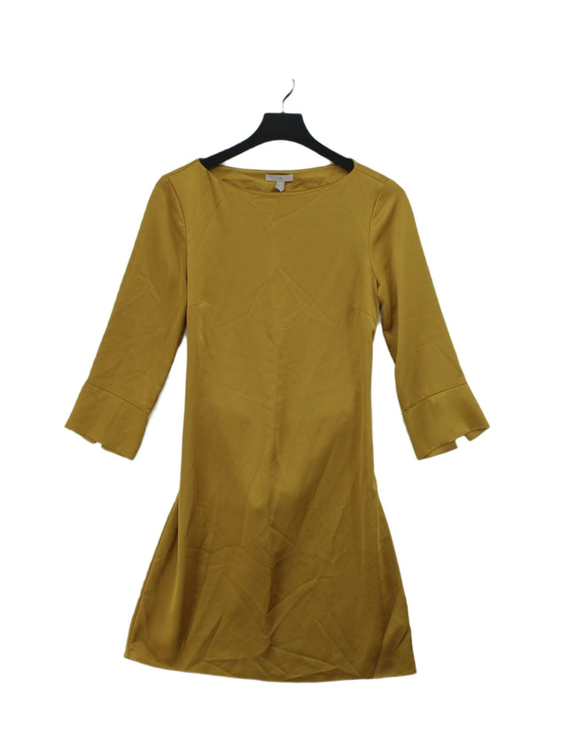 H&M Women's Maxi Dress UK 10 Orange 100% Polyester