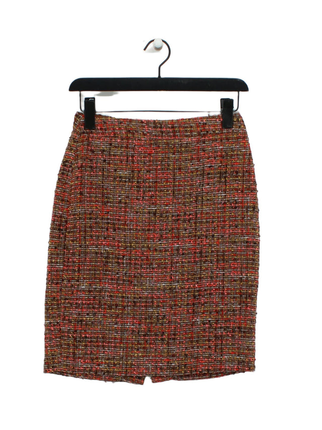 J. Crew Women's Mini Skirt Brown Polyester with Nylon