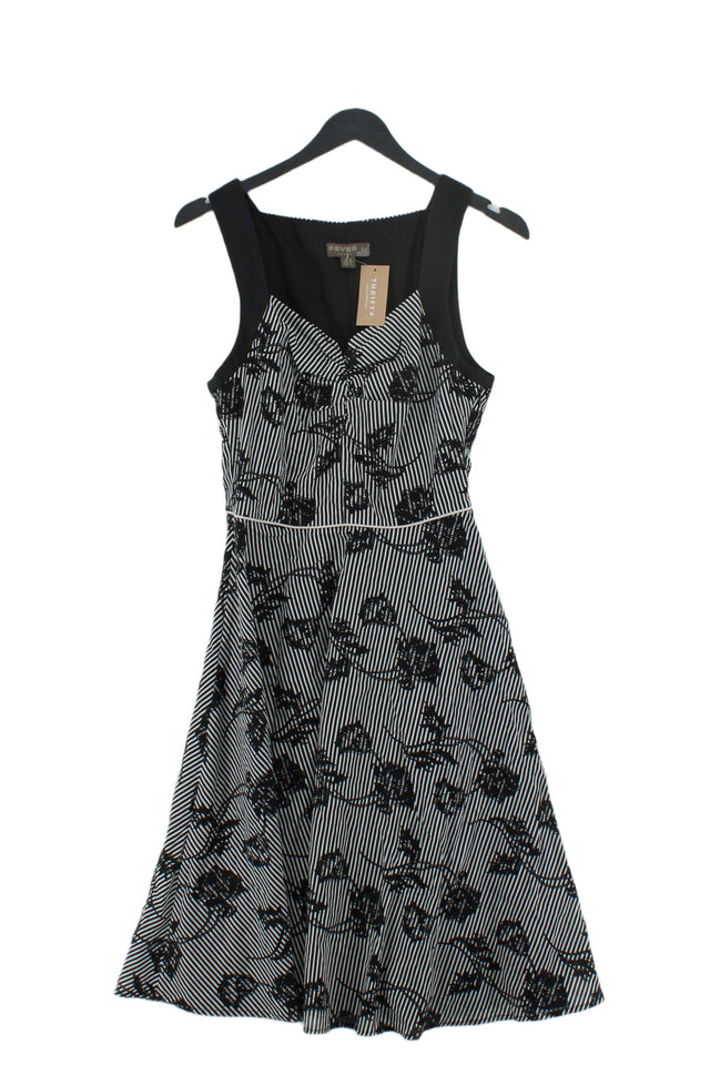 Fever Women's Mini Dress UK 10 Black 100% Cotton