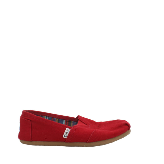 Toms Women's Sandals UK 3 Red 100% Other