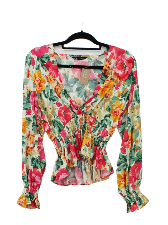 Zara Women's Blouse S Multi 100% Polyester