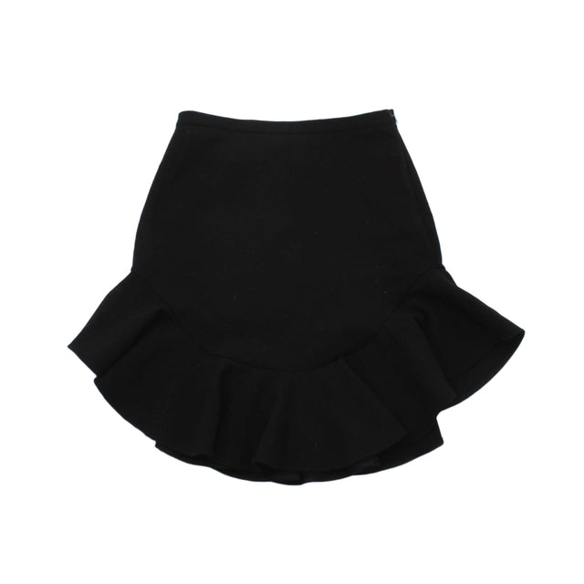 Leifsdottir Women's Midi Skirt UK 4 Black Polyester with Spandex, Other
