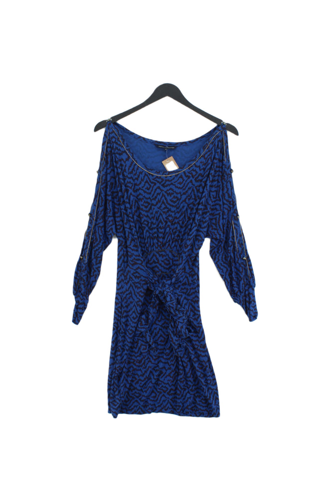French Connection Women's Maxi Dress UK 6 Blue 100% Other