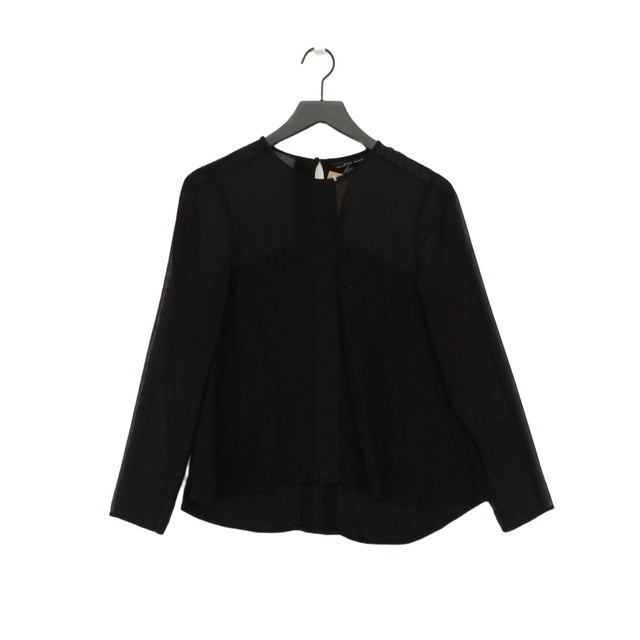 Zara Women's Top S Black 100% Other