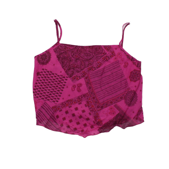 M&S Women's Top M Pink 100% Other
