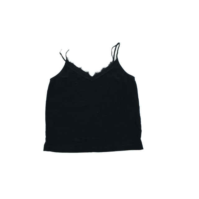 Abercrombie & Fitch Women's T-Shirt XS Black 100% Viscose