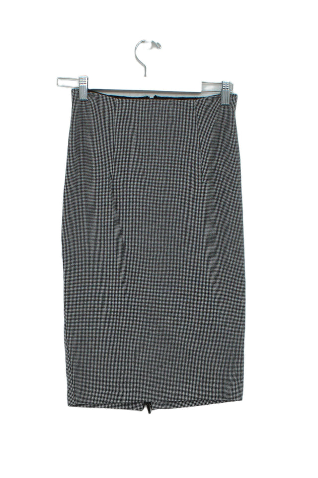 Adrienne Vittadini Women's Mini Skirt UK 6 Grey 100% Other