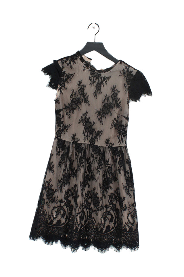 Oasis Women's Mini Dress UK 8 Black 100% Other
