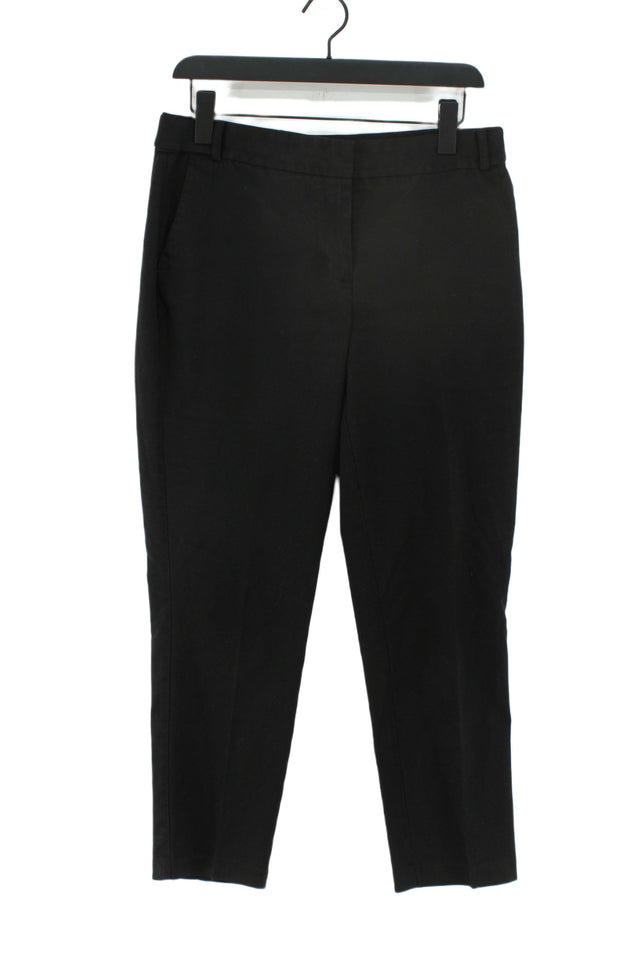 Next Women's Trousers UK 10 Black 100% Other