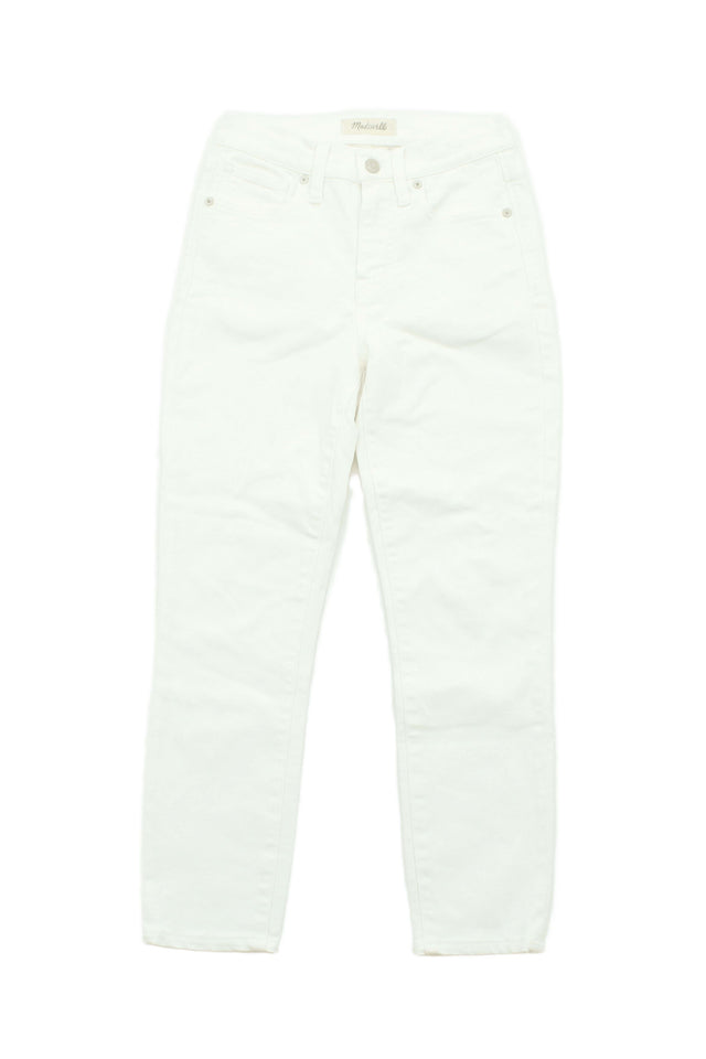 Madewell Women's Jeans W 26 in; L 34 in White Polyester with Cotton, Other