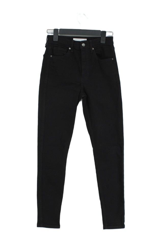 Topshop Men's Jeans W 28 in; L 32 in Black Cotton with Other