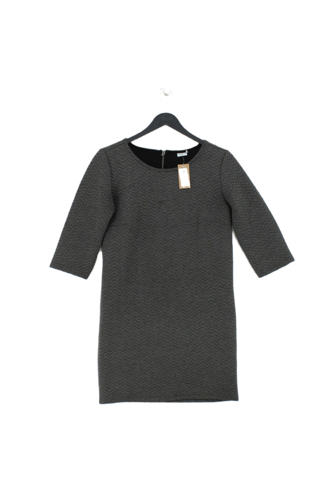 Jacqueline De Yong Women's Mini Dress S Grey Polyester with Cotton