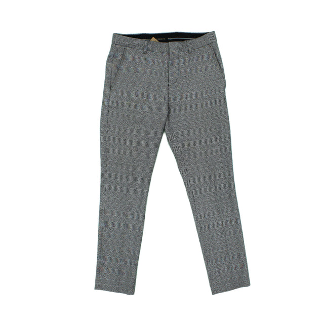 River Island Women's Trousers W 28 in; L 30 in Grey 100% Other