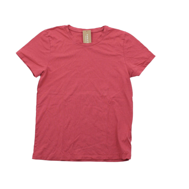 Uniqlo Women's Top XS Pink 100% Cotton