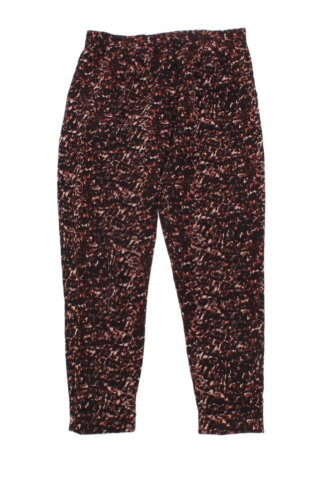 Topshop Women's Trousers UK 10 Brown 100% Other