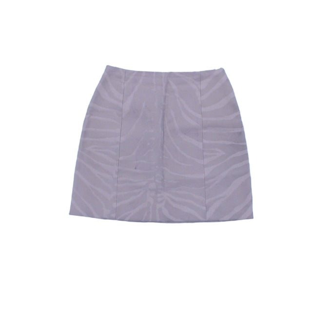 Carven Women's Mini Skirt UK 8 Tan 100% Wool