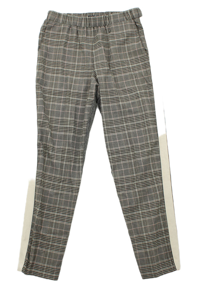 French Connection Women's Trousers UK 8 Grey Polyester with Viscose