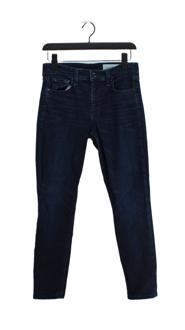 Rag & Bone Women's Jeans W 27 in Blue Cotton with Spandex