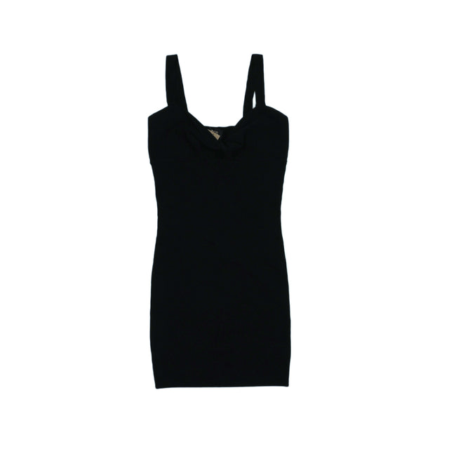 Parallel Lines Women's Mini Dress S Black 100% Other
