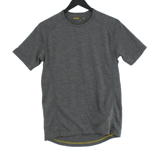 Nike Men's T-Shirt S Grey 100% Cotton