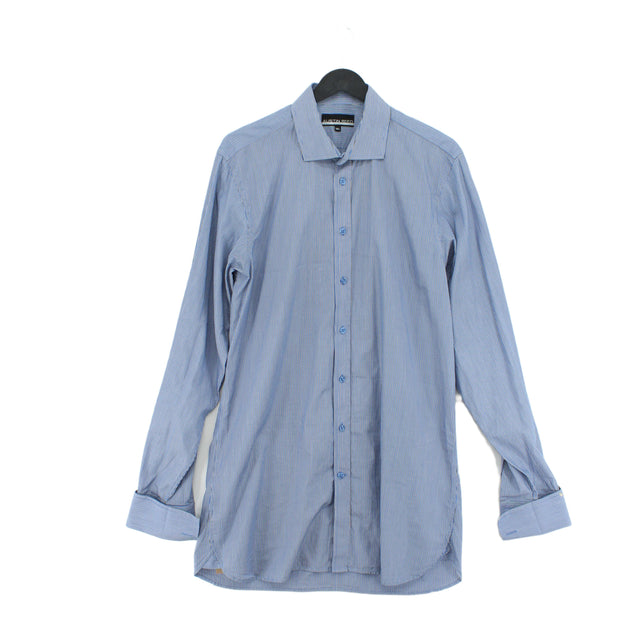 Austin Reed Men's T-Shirt L Blue 100% Cotton