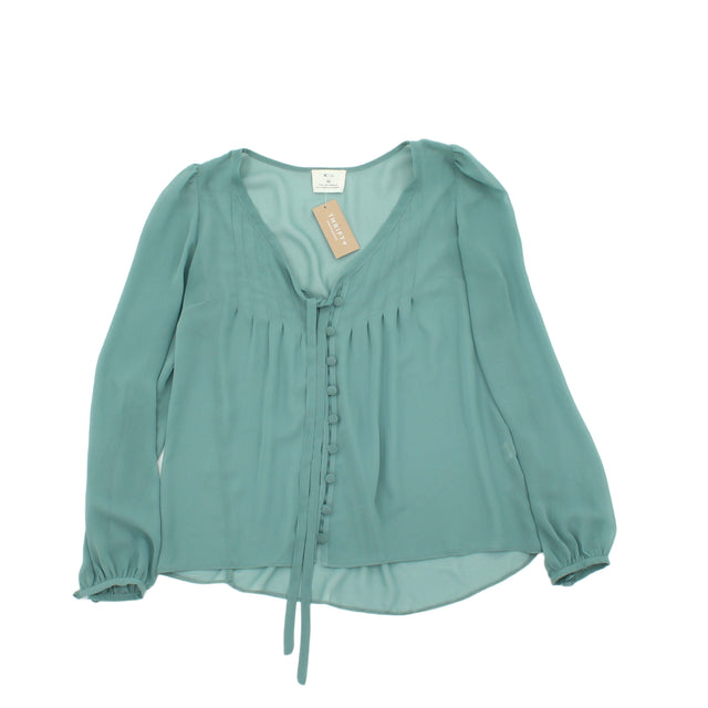 Pins And Needles Women's Top XS Green 100% Polyester