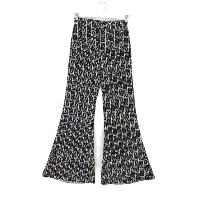 Zara Women's Trousers XS Black 100% Polyester