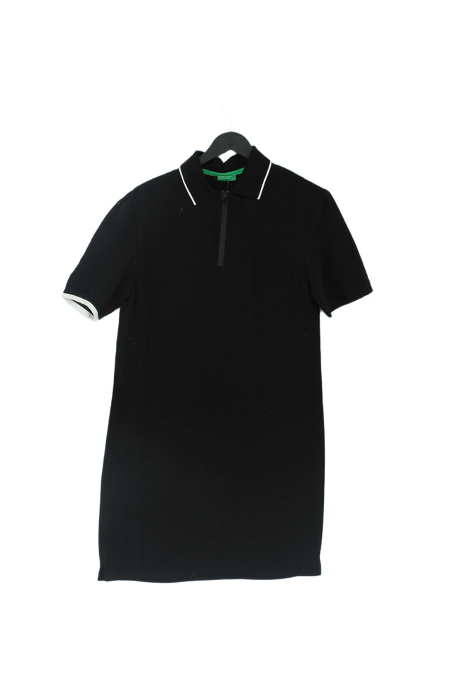 United Colors Of Benetton Men's Polo L Black 100% Other