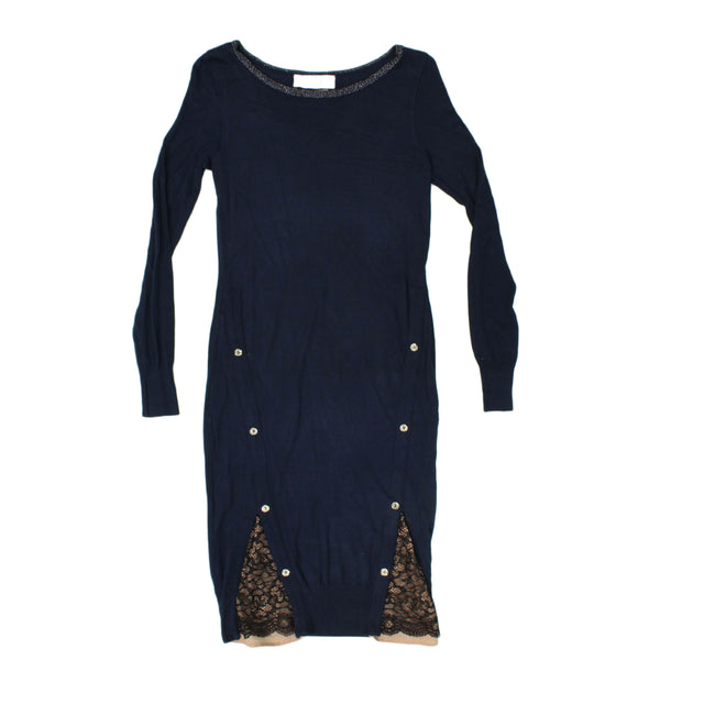 Kaos Women's Midi Dress XS Blue Polyester with Viscose