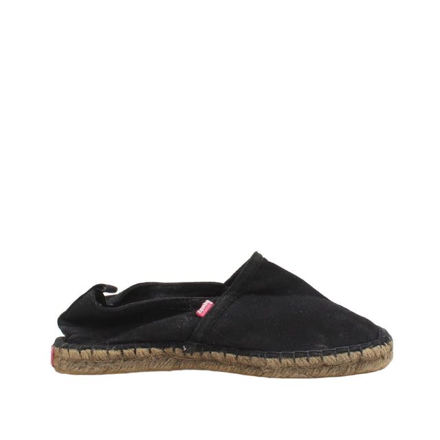 Superdry Women's Flat Shoes UK 6 Black 100% Other