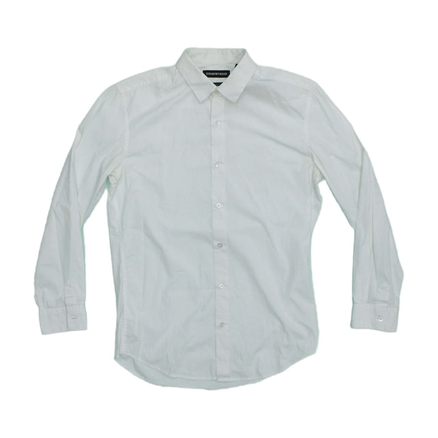 Country Road Men's T-Shirt XS White 100% Cotton