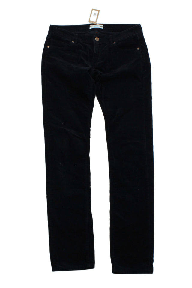 Uniqlo Women's Trousers W 26 in Black Cotton with Other