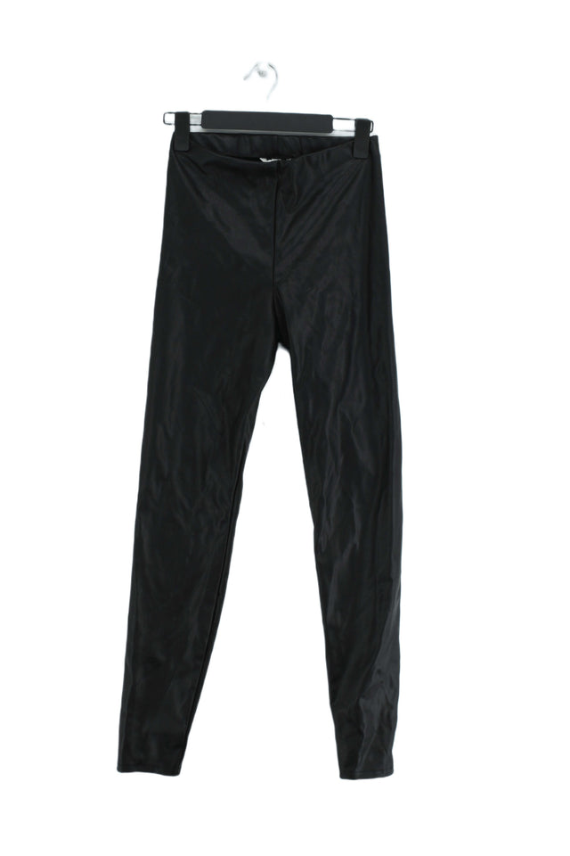 H&M Women's Leggings S Black 100% Polyester