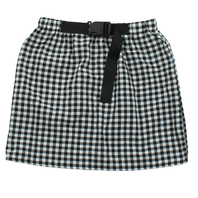 Shein Women's Mini Skirt XS Black Cotton with Polyester
