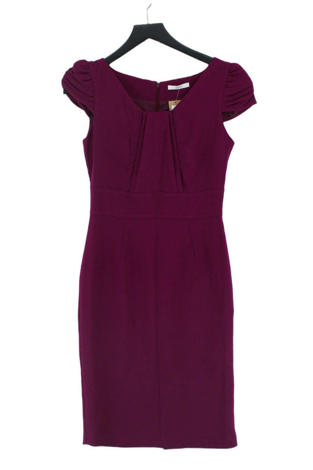 M & S Collection Women's Midi Dress S Purple 100% Other