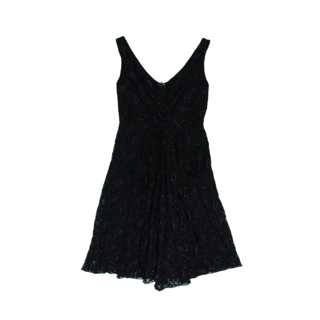 Traffic People Women's Mini Dress XS Black 100% Cotton