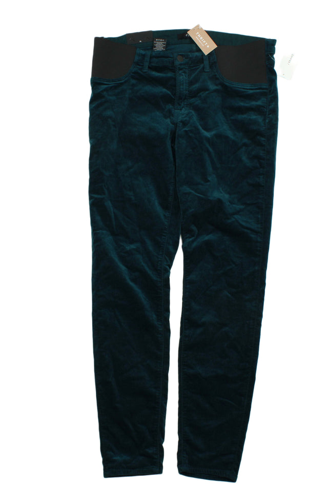 J Brand Women's Trousers W 36 in Blue 100% Polyester