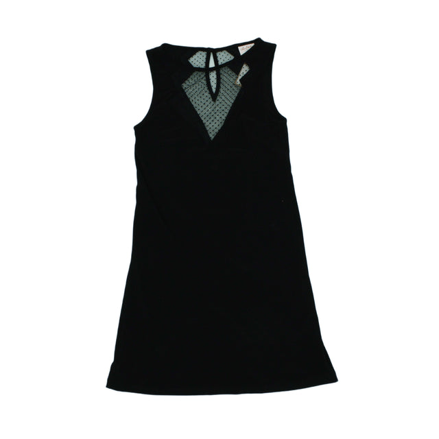 Leona Edmiston Women's Midi Dress UK 4 Black 100% Polyester