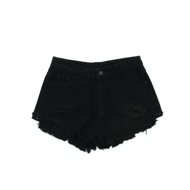 Shein Women's Shorts W 28 in Black 100% Cotton