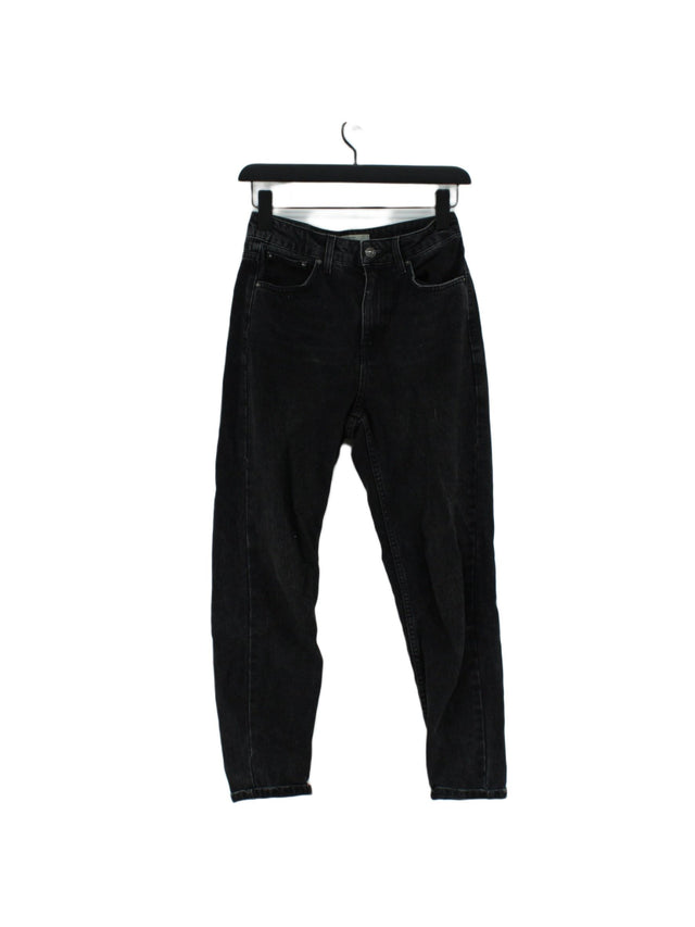 Topshop Women's Jeans W 25 in; L 30 in Black 100% Cotton