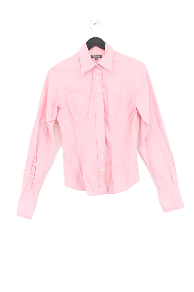 TM Lewin Women's Top S Pink 100% Other