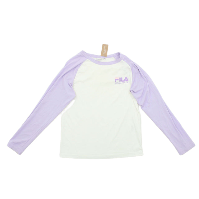 Fila Women's Top S Purple 100% Cotton