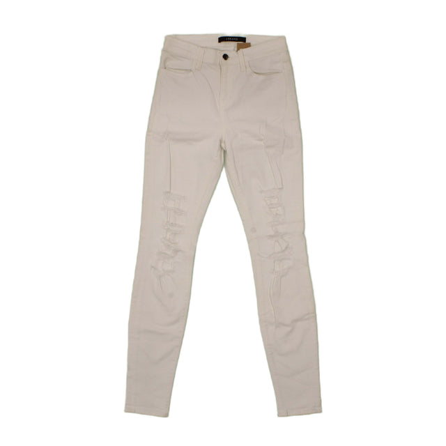 J Brand Women's Jeans W 25 in White 100% Cotton