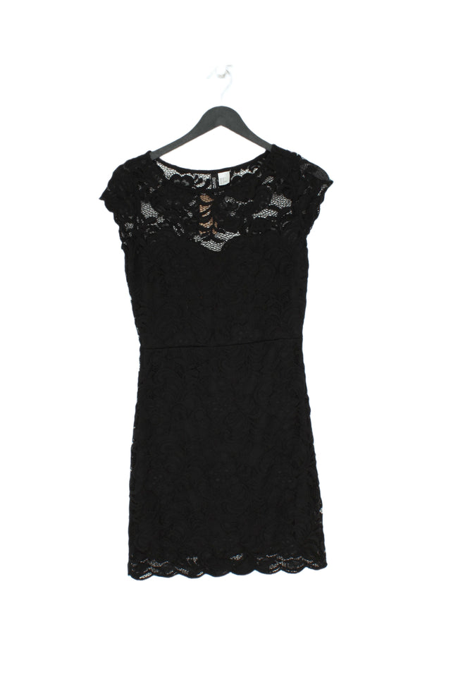 Divided Women's Mini Dress UK 10 Black Elastane with Other