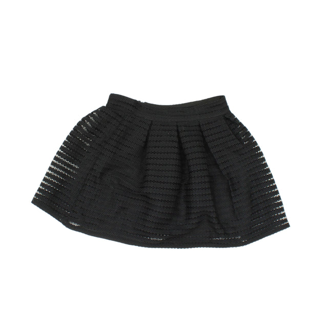 Rare London Women's Mini Skirt L Black 100% Polyester