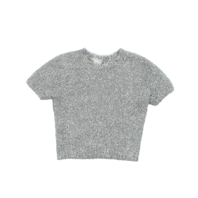 Cooperative Women's Top XS Grey Polyester with Acrylic