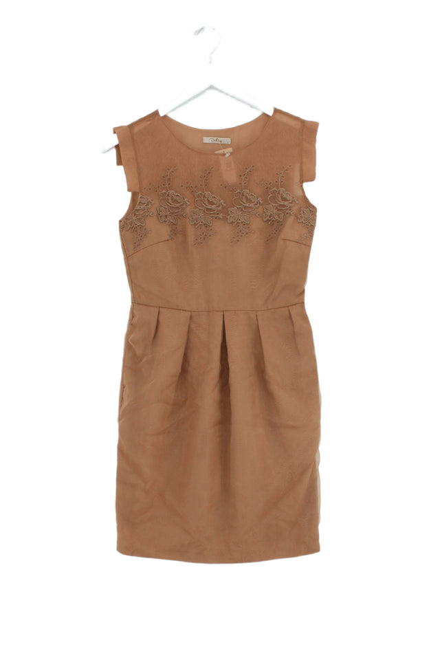Darling Women's Midi Dress S Brown 100% Polyester