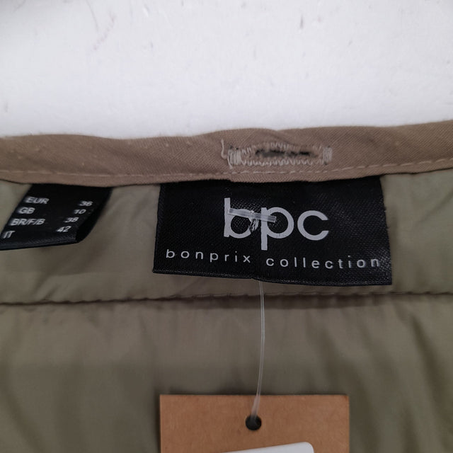 Bpc Bonprix Collection Women's Coat Uk 10 Green 100% Polyester