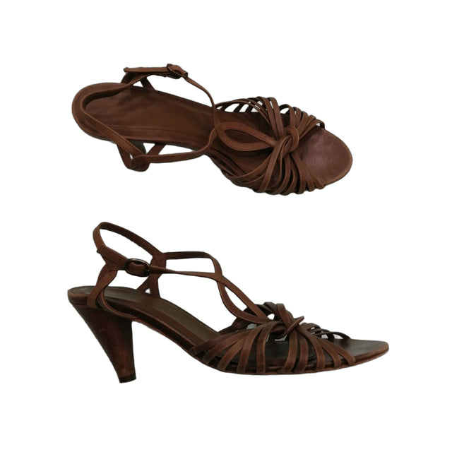 Comptoir Des Cotonniers Women's Heels UK 7 Brown 100% Leather