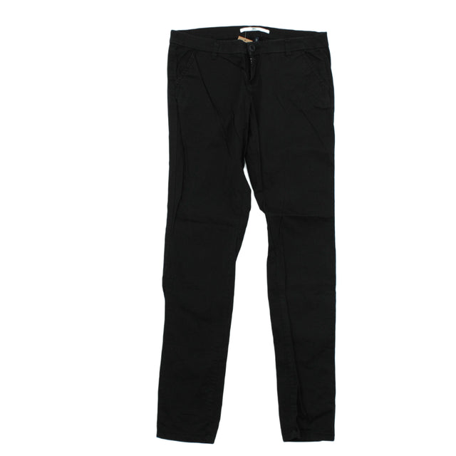 Only Women's Trousers S Black 100% Cotton